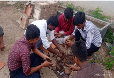 Vinayaka Idol-Making activity